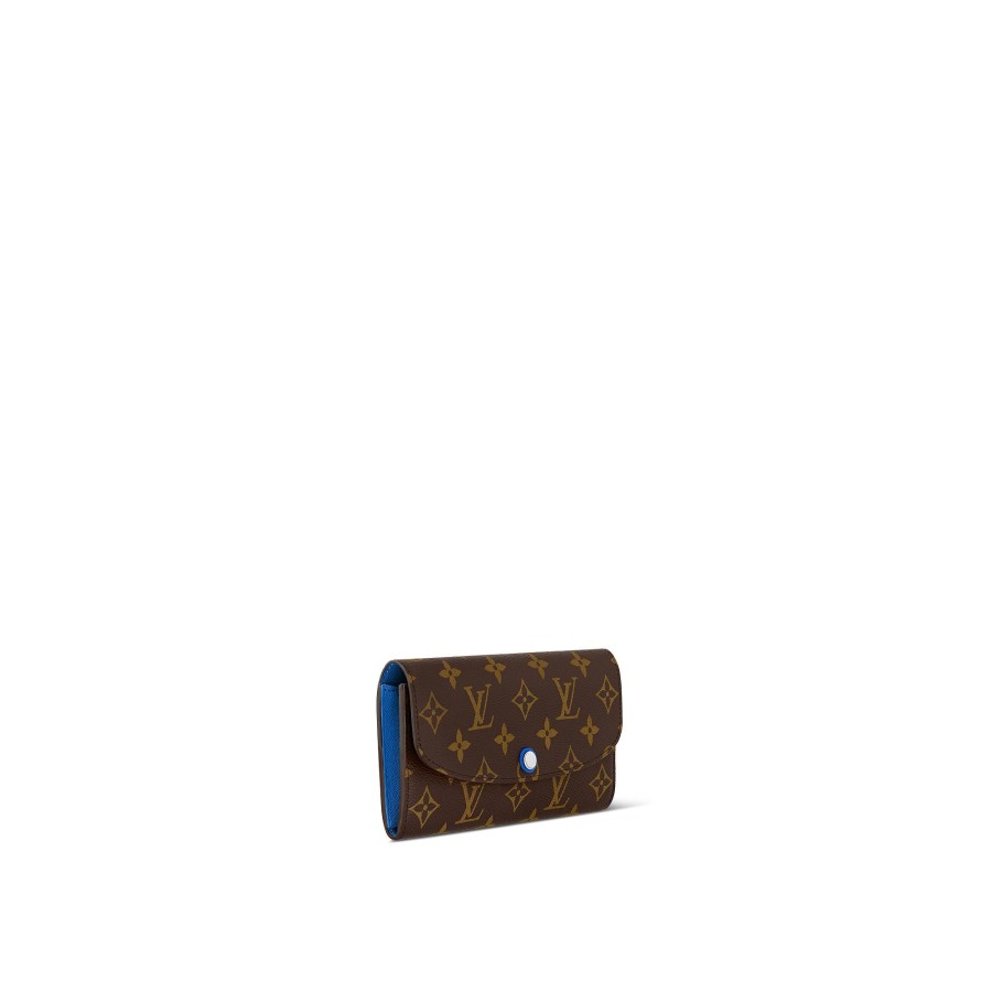 Women Louis Vuitton Long Wallets | Emilie Wallet Blue