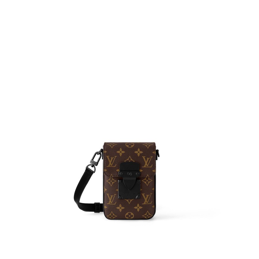 Men Louis Vuitton Iconic Monogram Bags | S-Lock Vertical Wearable Wallet