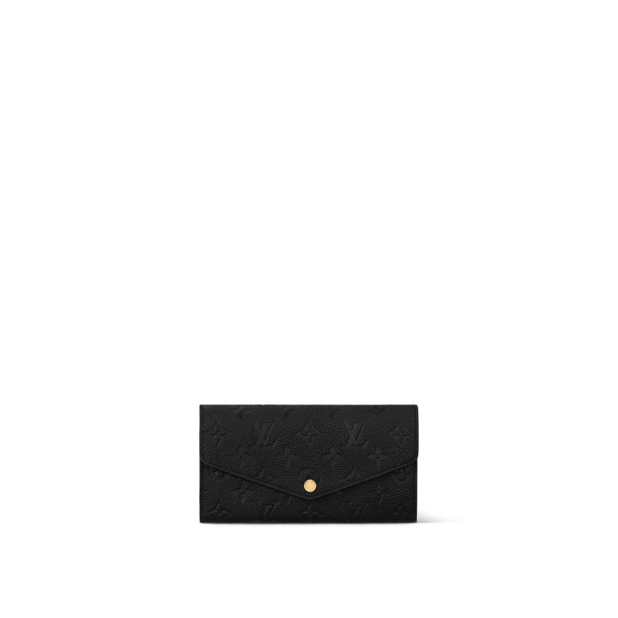 Women Louis Vuitton Long Wallets | Sarah Wallet Black