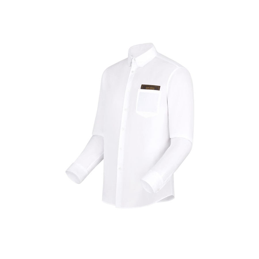 Men Louis Vuitton Shirts | Regular Dna Poplin Shirt