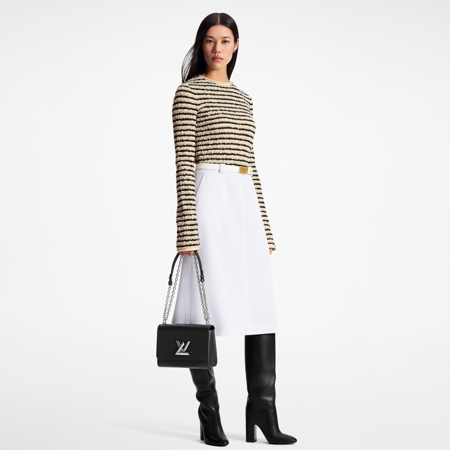 Women Louis Vuitton Skirts And Shorts | Signature Buckle Wool Twill Skirt