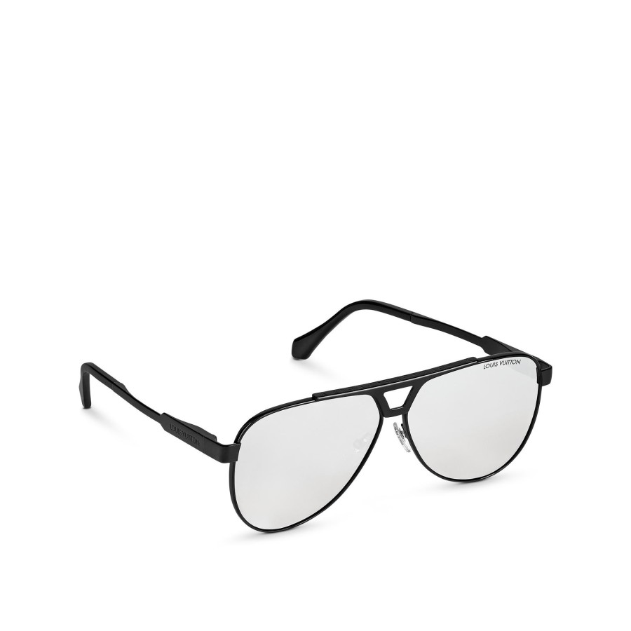 Men Louis Vuitton Sunglasses | 1.1 Evidence Metal Pilot Sunglasses