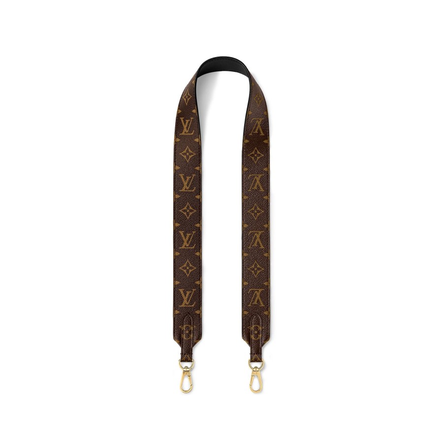 Women Louis Vuitton Straps | Bandouliere Black