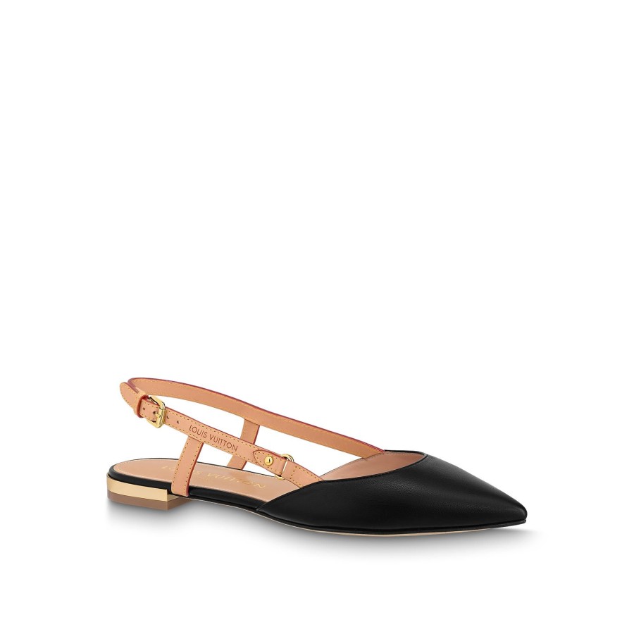 Women Louis Vuitton Loafers And Ballerinas | Blossom Slingback Flat Ballerina