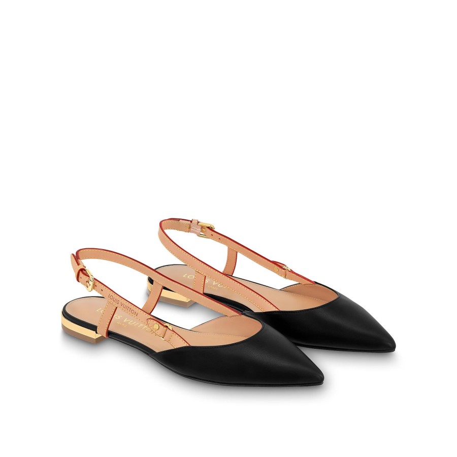 Women Louis Vuitton Loafers And Ballerinas | Blossom Slingback Flat Ballerina