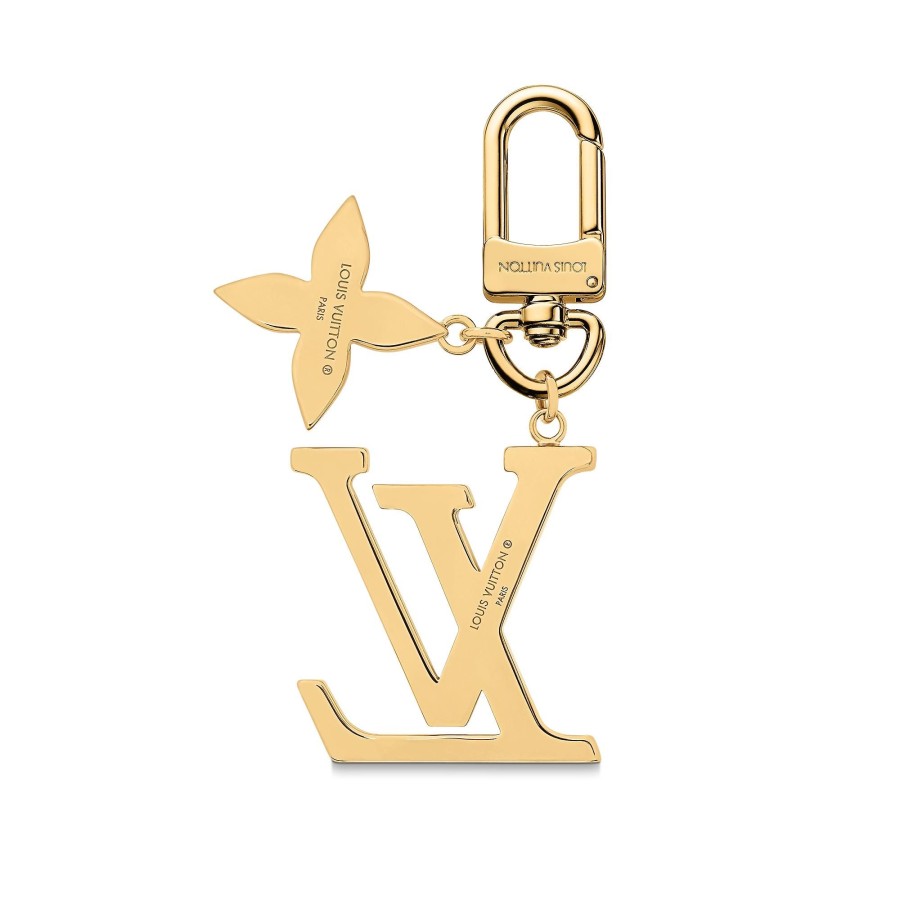 Women Louis Vuitton Key Holders And Bag Charms | Lv Signature Pearl Keyring And Bag Charm