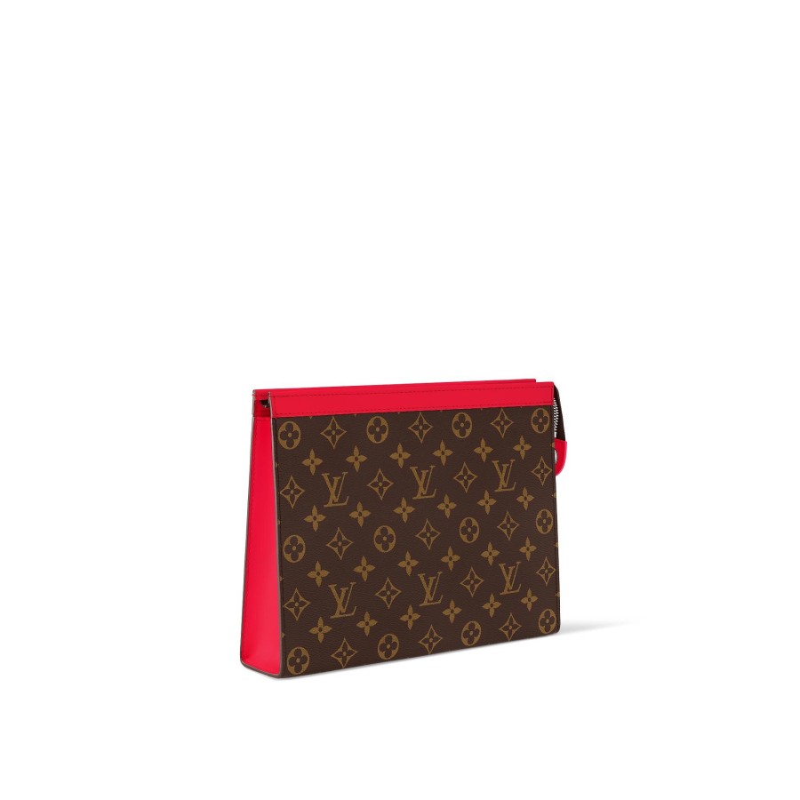 Women Louis Vuitton Travel Accessories | Pochette Voyage Mm Red