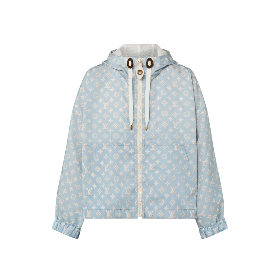 Women Louis Vuitton Coats And Jackets | Shiny Monogram Short Parka