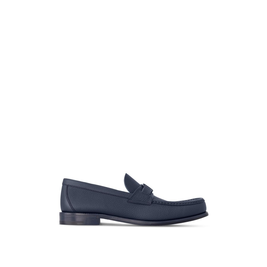 Men Louis Vuitton Loafers And Moccasins | Major Loafer Marine