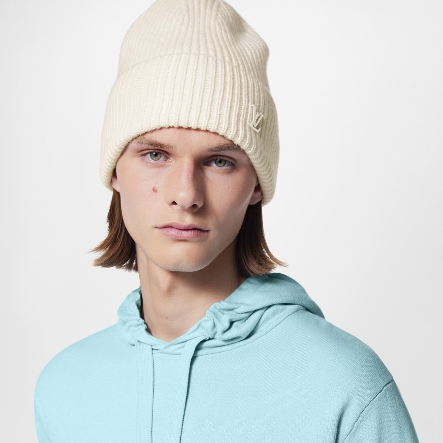 Men Louis Vuitton Hats And Gloves | Lv Ahead Beanie Cream