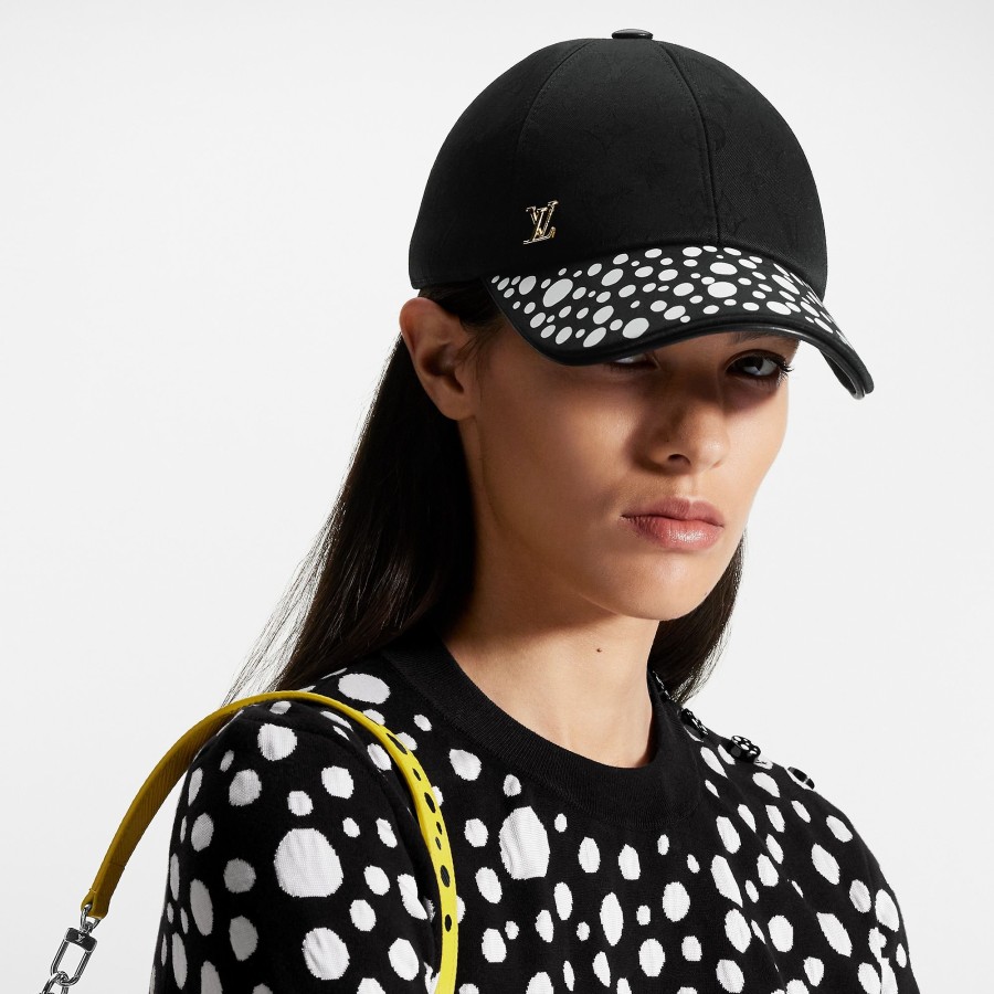 Women Louis Vuitton Hats And Gloves | Lv X Yk Infinity Dots Cap