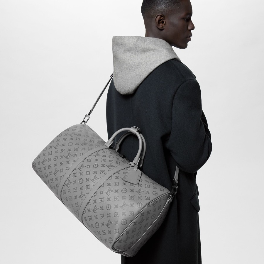 Men Louis Vuitton Travel Bags | Keepall Bandouliere 50