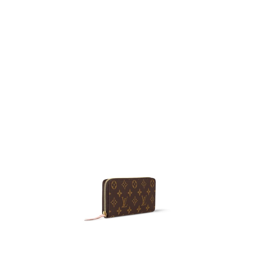 Women Louis Vuitton Long Wallets | Clemence Wallet Rose Ballerine