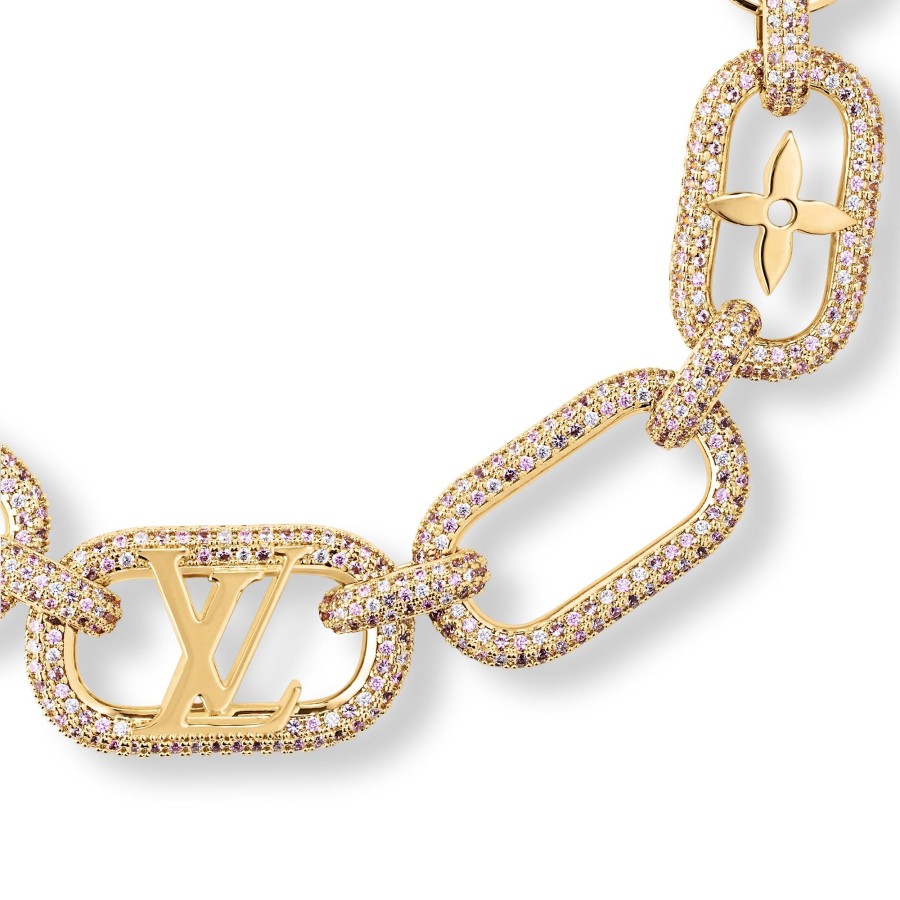 Women Louis Vuitton Necklaces And Pendants | My Lv Chain Necklace