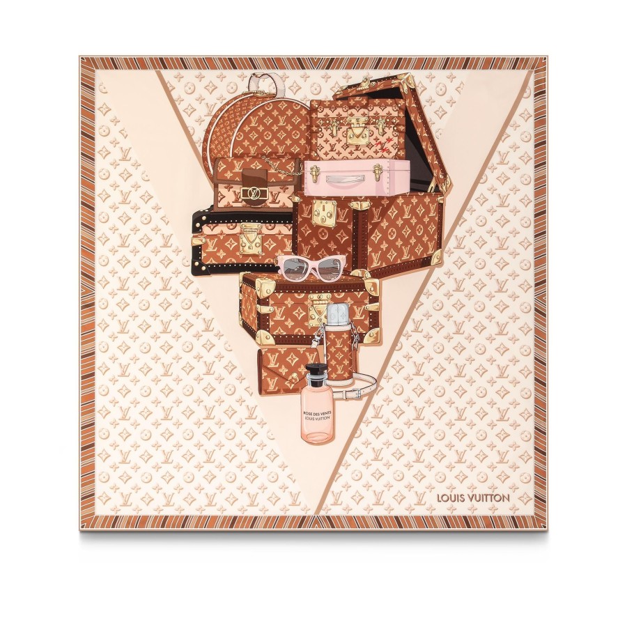 Women Louis Vuitton Silk Squares And Bandeaus | Fall For You Square 90