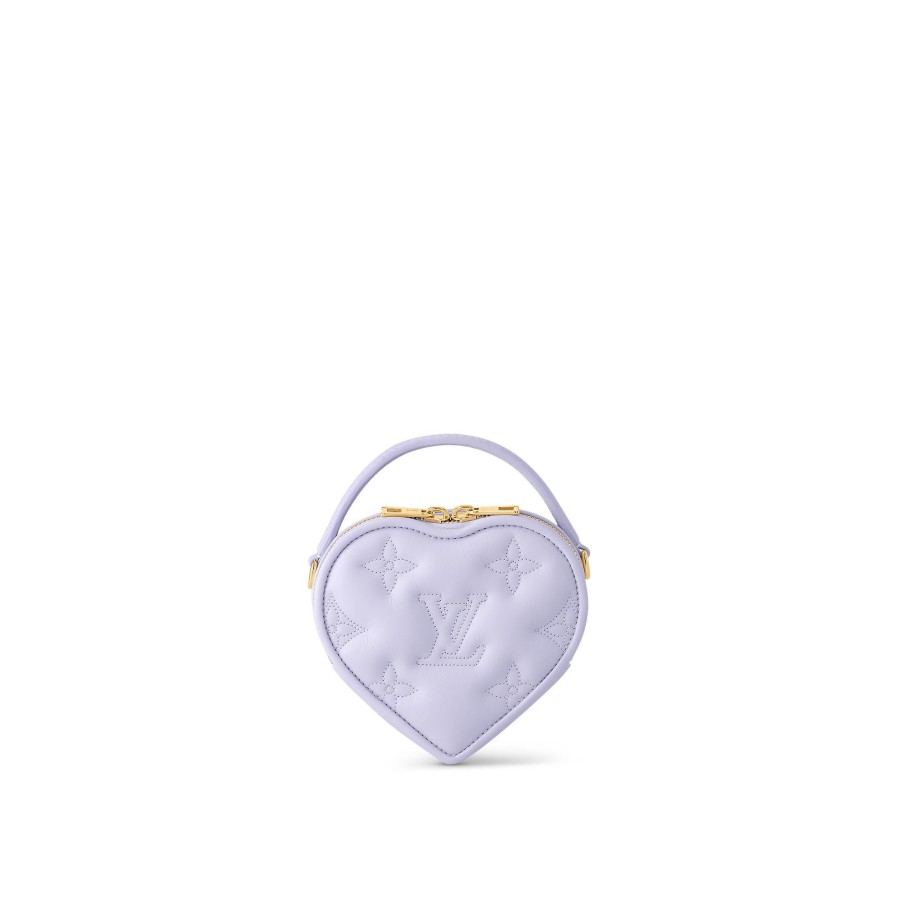 Women Louis Vuitton Mini Bags | Pop My Heart Pouch Lilac