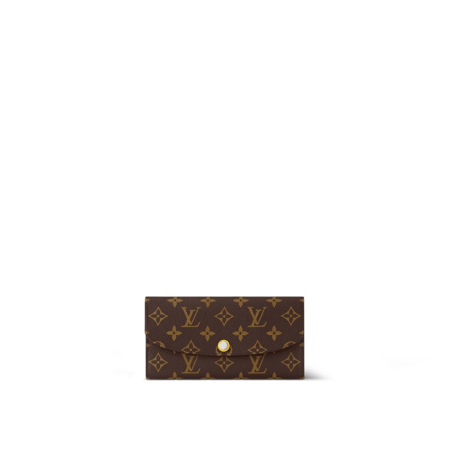 Women Louis Vuitton Long Wallets | Emilie Wallet Yellow