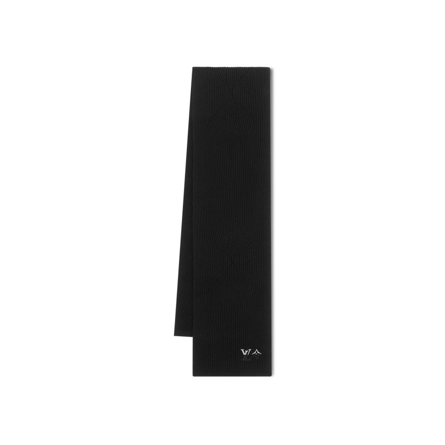 Men Louis Vuitton Scarves | Lv Dual Knit Scarf Black