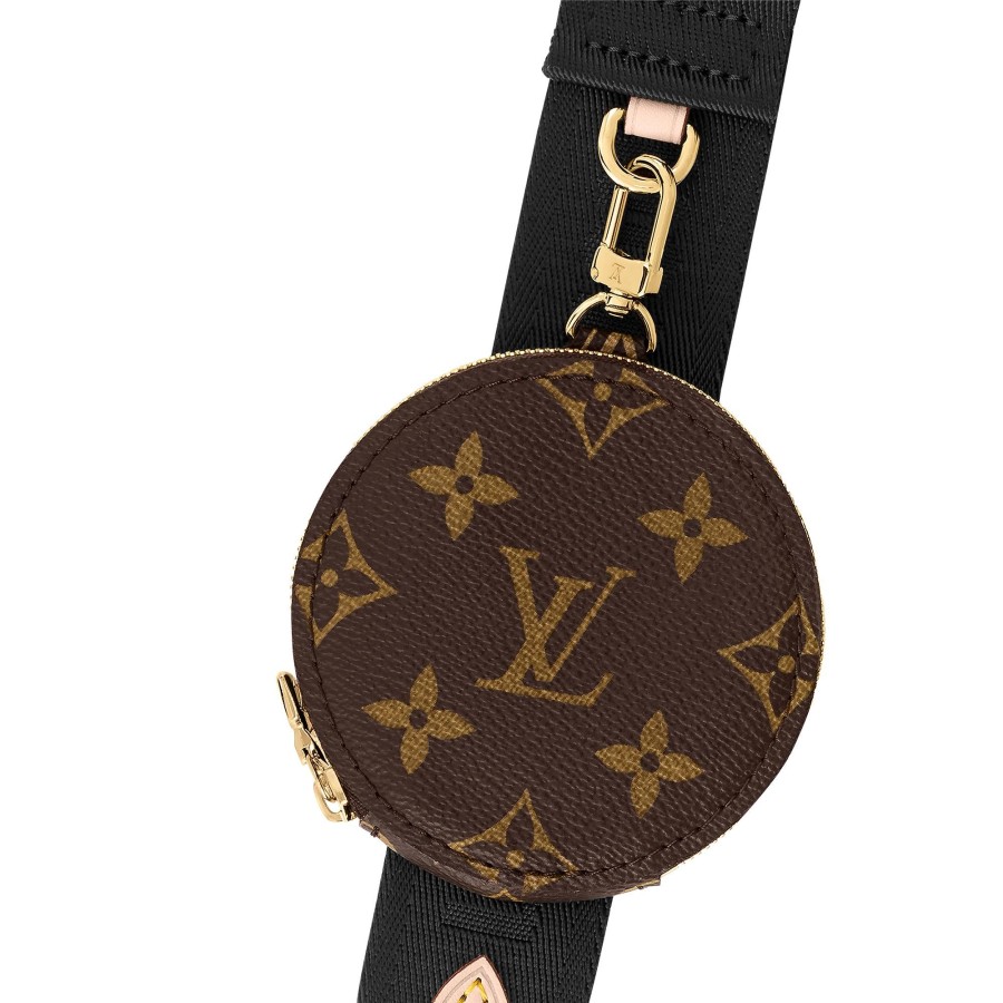 Women Louis Vuitton Straps | Bandouliere Black