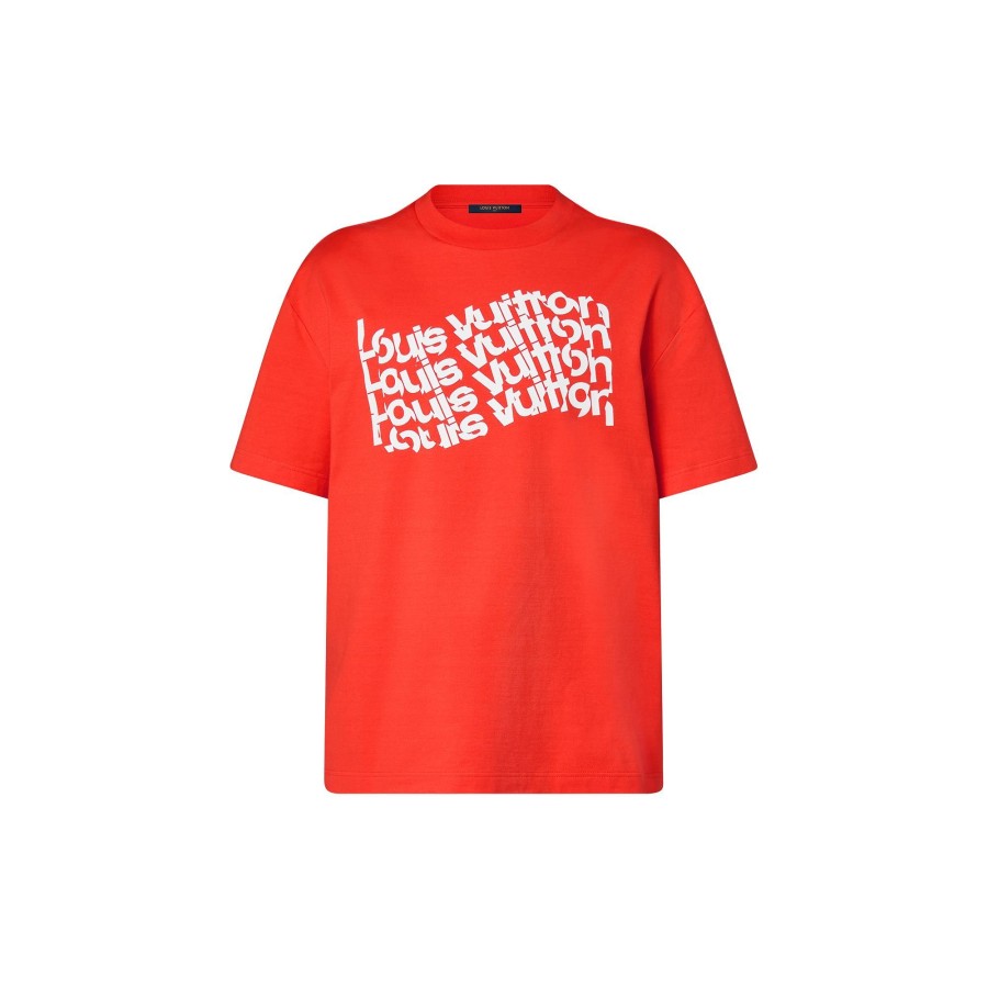 Men Louis Vuitton T-Shirts And Polos | Short-Sleeved Cotton T-Shirt