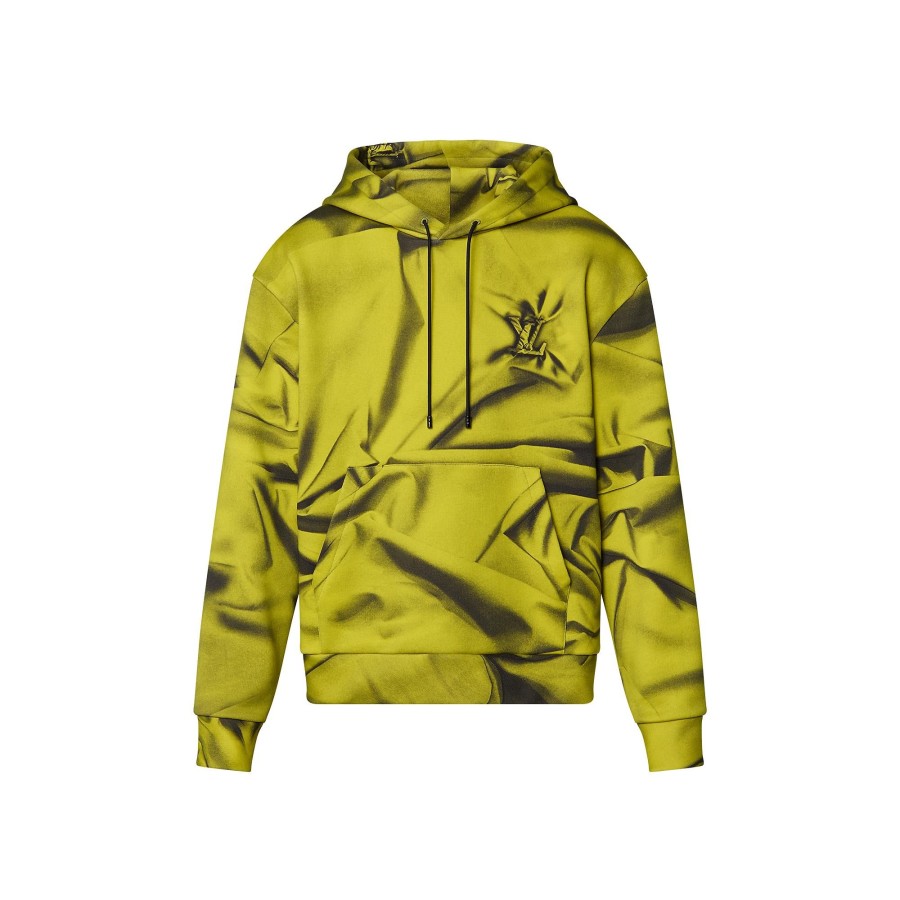 Men Louis Vuitton Knitwear And Sweatshirts | Printed Cotton-Blend Hoodie