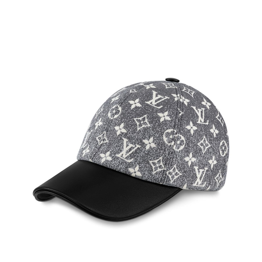 Women Louis Vuitton Hats And Gloves | Monogram Jacquard Denim Cap