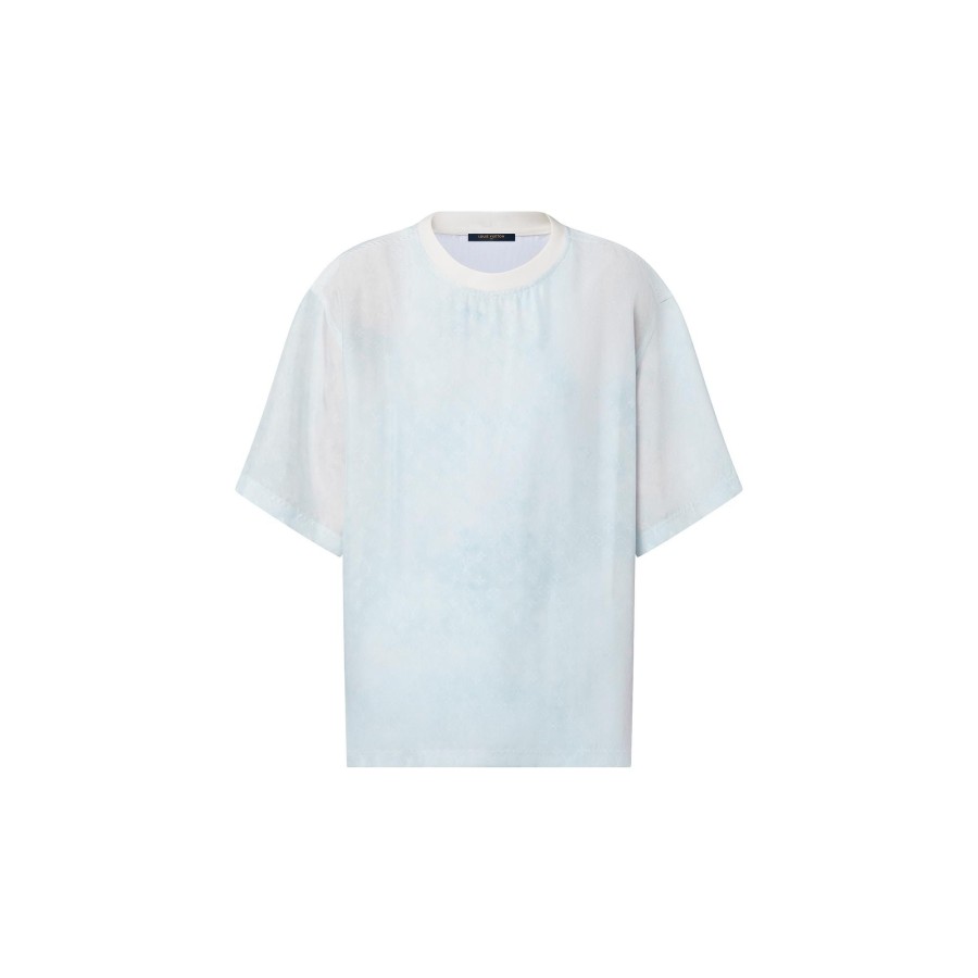 Women Louis Vuitton Tops | Monogram Cloud T-Shirt