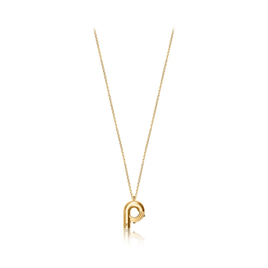 Women Louis Vuitton Necklaces And Pendants | Lv & Me Necklace, Letter P