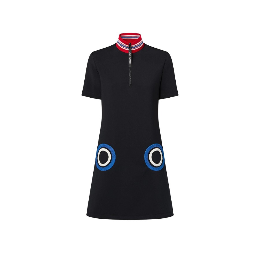 Women Louis Vuitton Dresses | Tricolor Porthole Pocket Dress