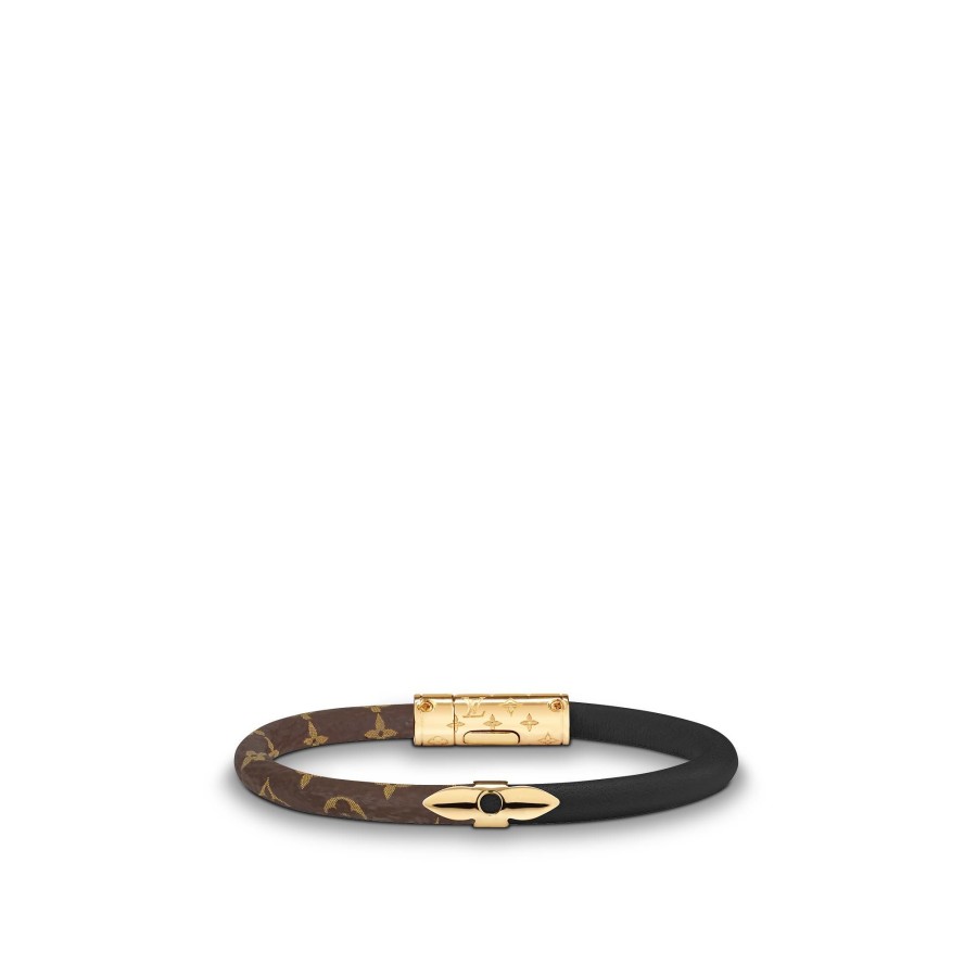 Women Louis Vuitton Bracelets | Daily Confidential Bracelet Black