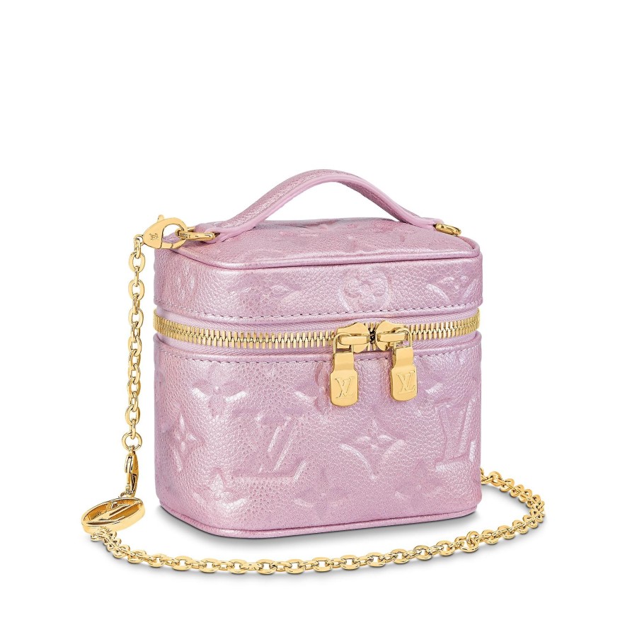 Women Louis Vuitton Mini Bags | Micro Vanity Wisteria