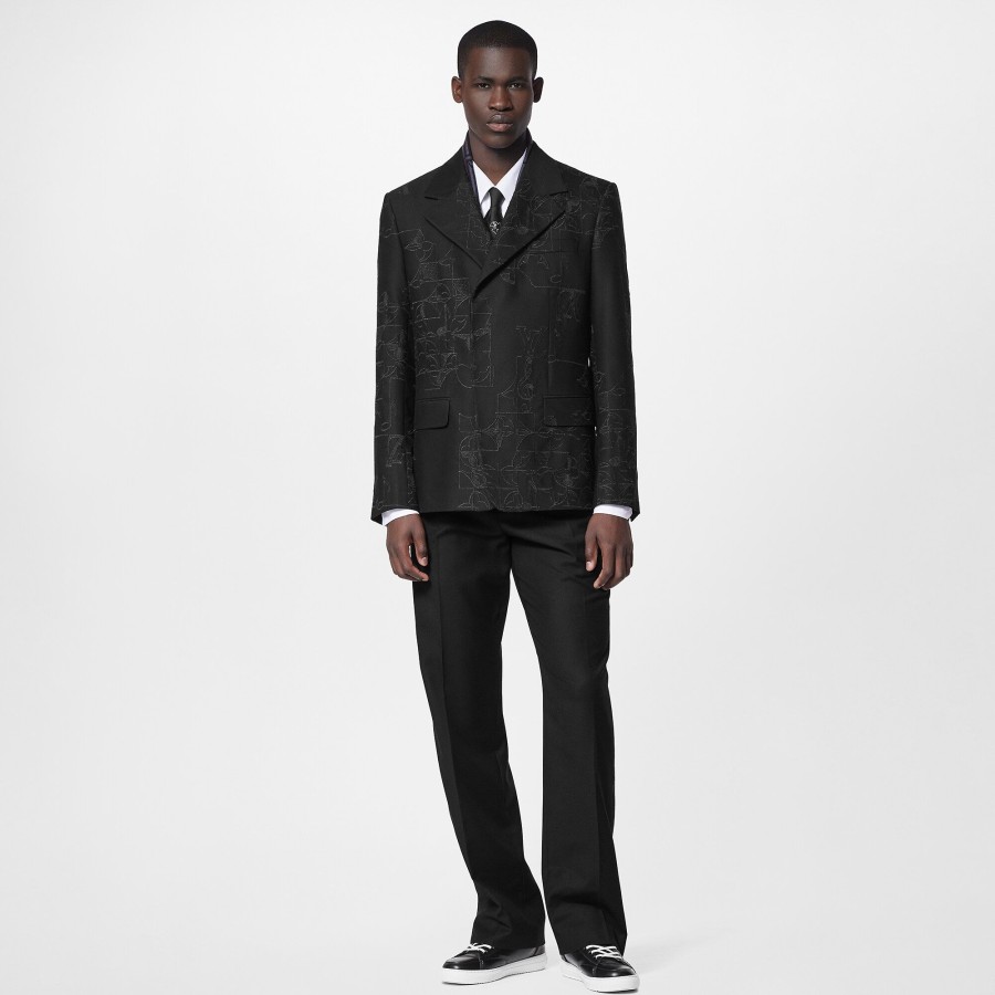 Men Louis Vuitton Blazers And Jackets | Lv Music Line Tuxedo Jacket