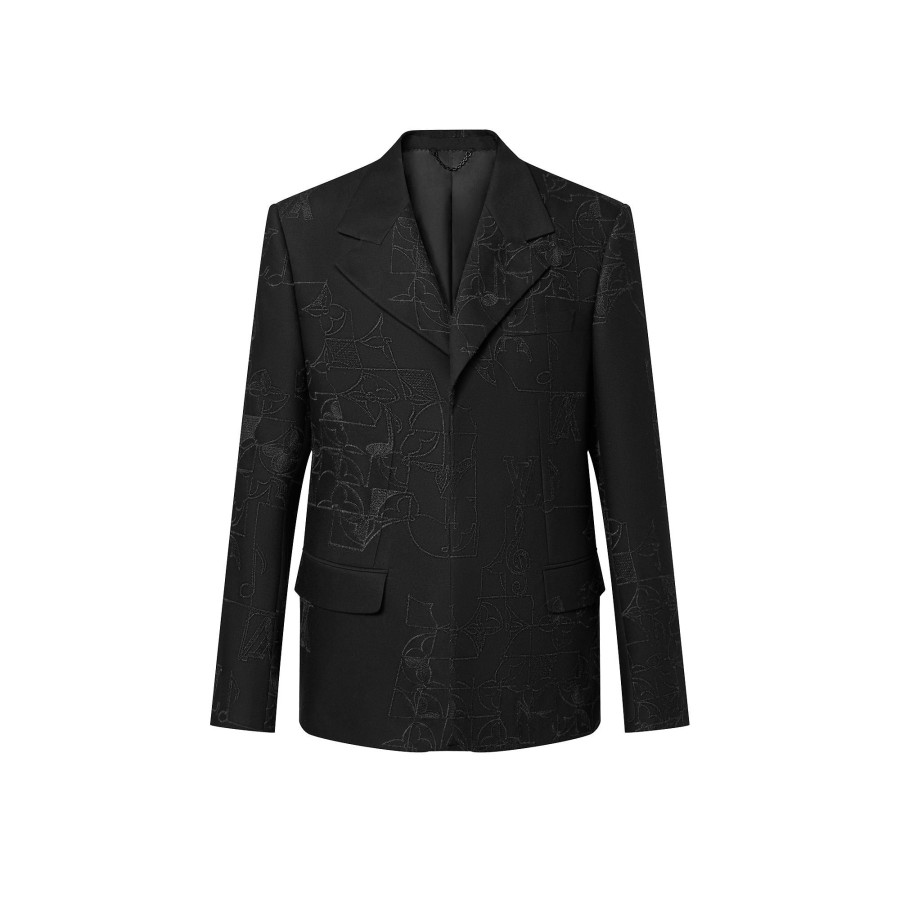 Men Louis Vuitton Blazers And Jackets | Lv Music Line Tuxedo Jacket