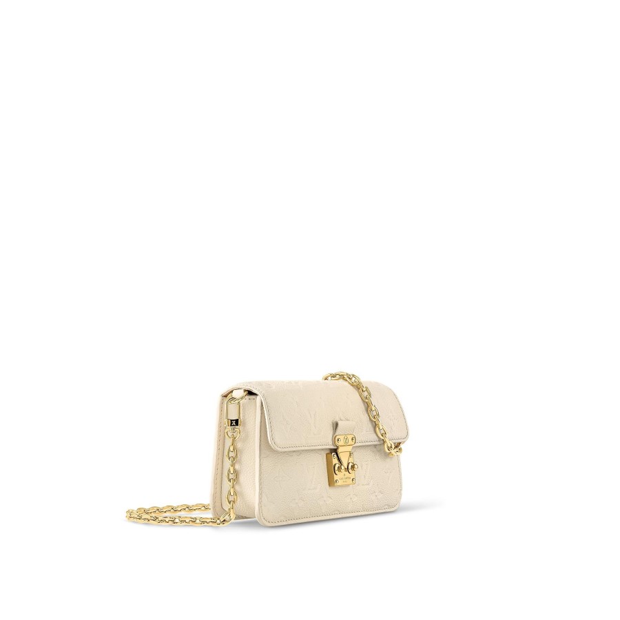 Women Louis Vuitton Chain Wallets | Wallet On Chain Metis Cream