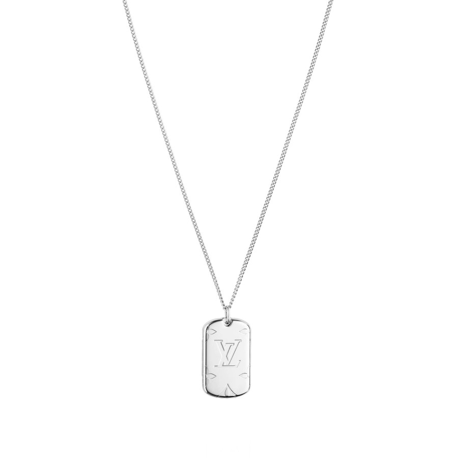 Men Louis Vuitton Necklaces And Pendants | Monogram Locket Necklace