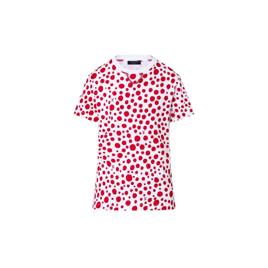 Women Louis Vuitton Tops | Lv X Yk Infinity Dots T-Shirt