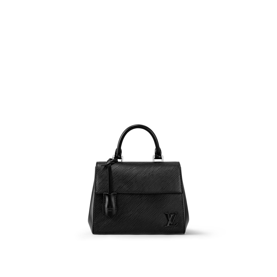 Women Louis Vuitton Leather Bags | Cluny Mini Black