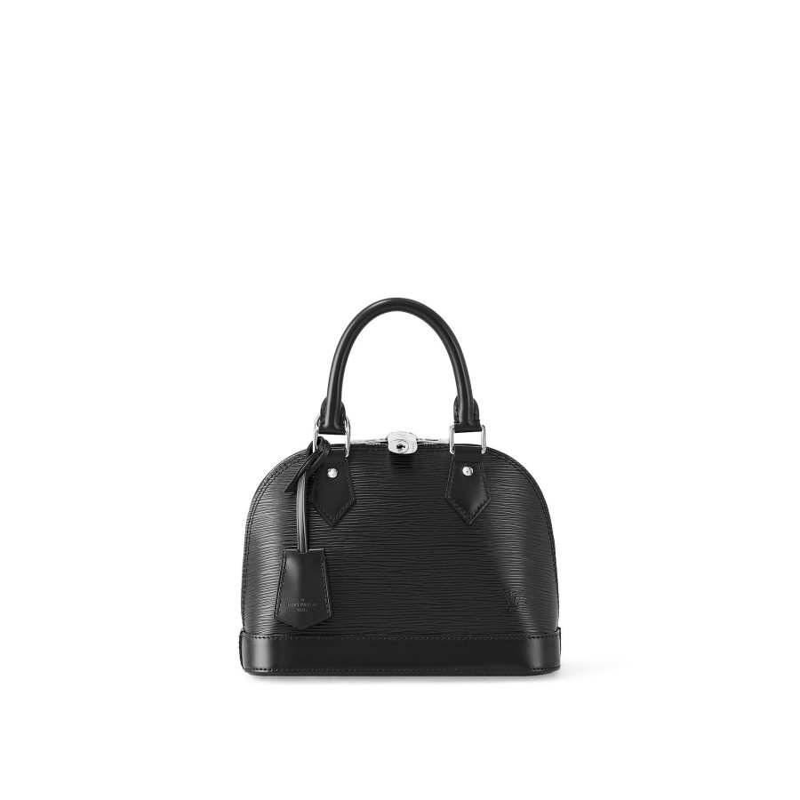 Women Louis Vuitton Leather Bags | Alma Bb Black