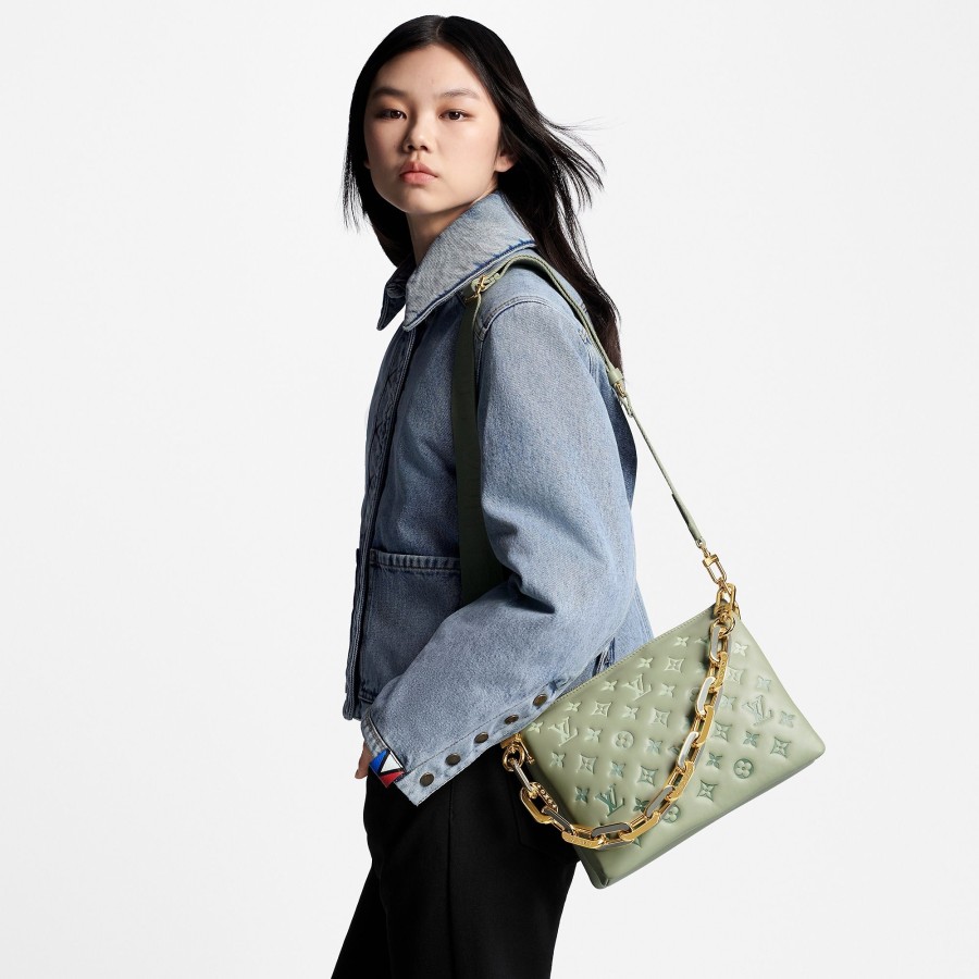 Women Louis Vuitton Leather Bags | Coussin Pm