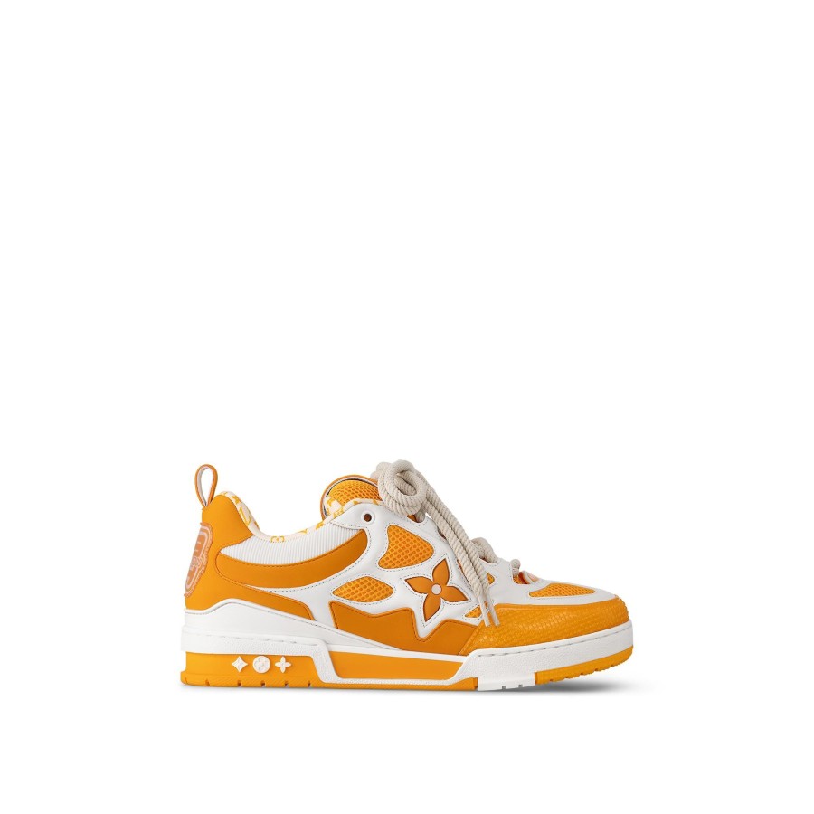 Men Louis Vuitton Sneakers | Lv Skate Sneaker Yellow