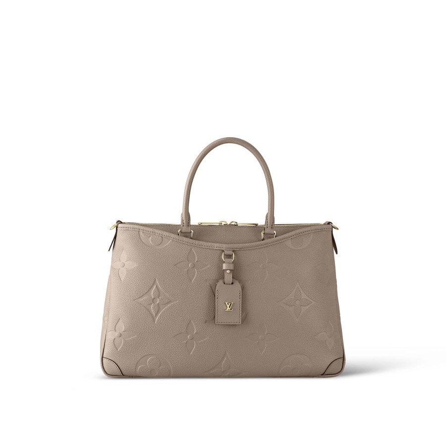 Women Louis Vuitton Leather Bags | Trianon Mm Turtledove