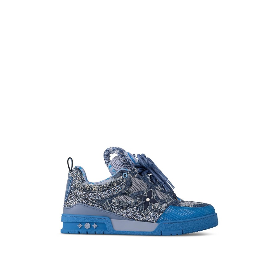 Men Louis Vuitton Sneakers | Lv Skate Sneaker Blue