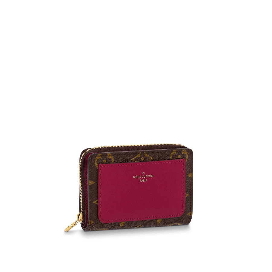 Women Louis Vuitton Compact Wallets | Lou Wallet Fuchsia