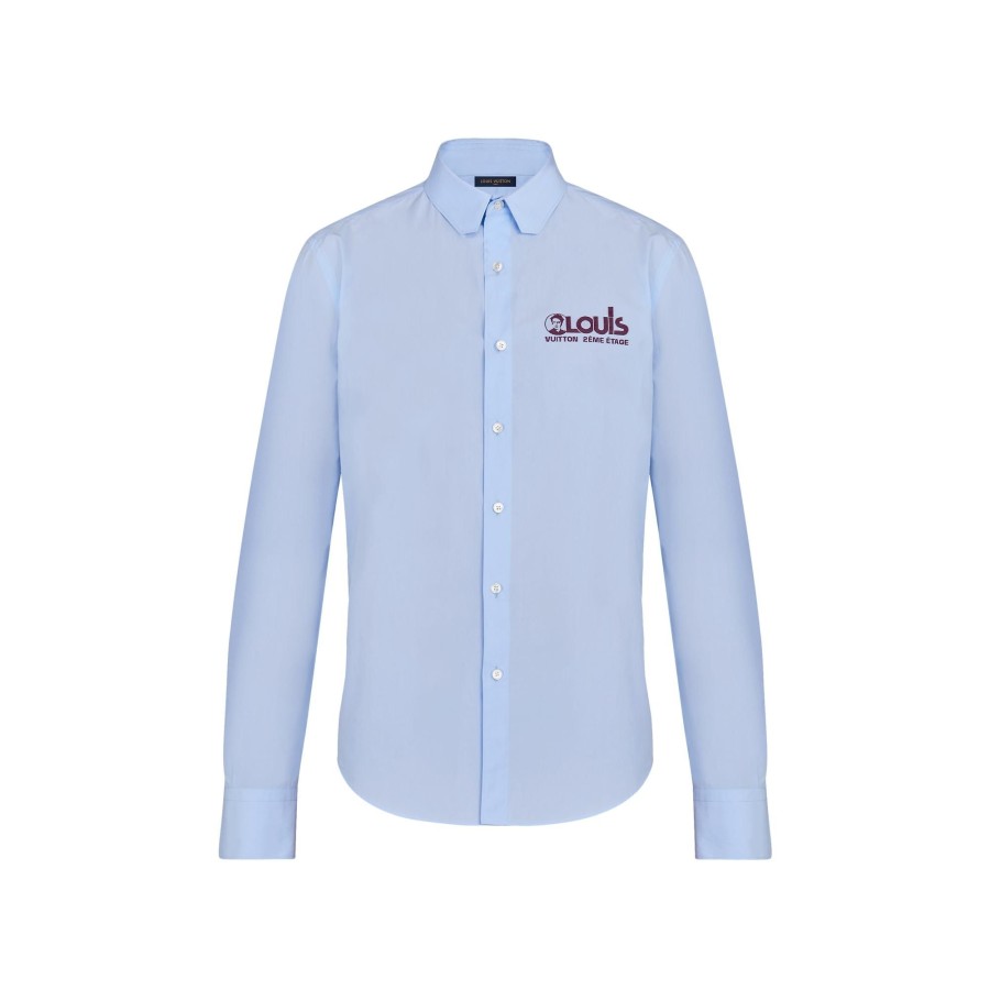 Men Louis Vuitton Shirts | Regular Shirt Ocean