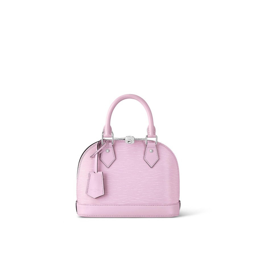 Women Louis Vuitton Leather Bags | Alma Bb Light Pink