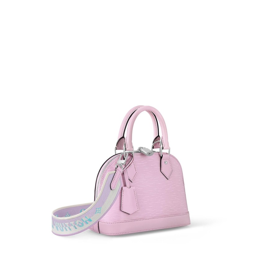 Women Louis Vuitton Leather Bags | Alma Bb Light Pink