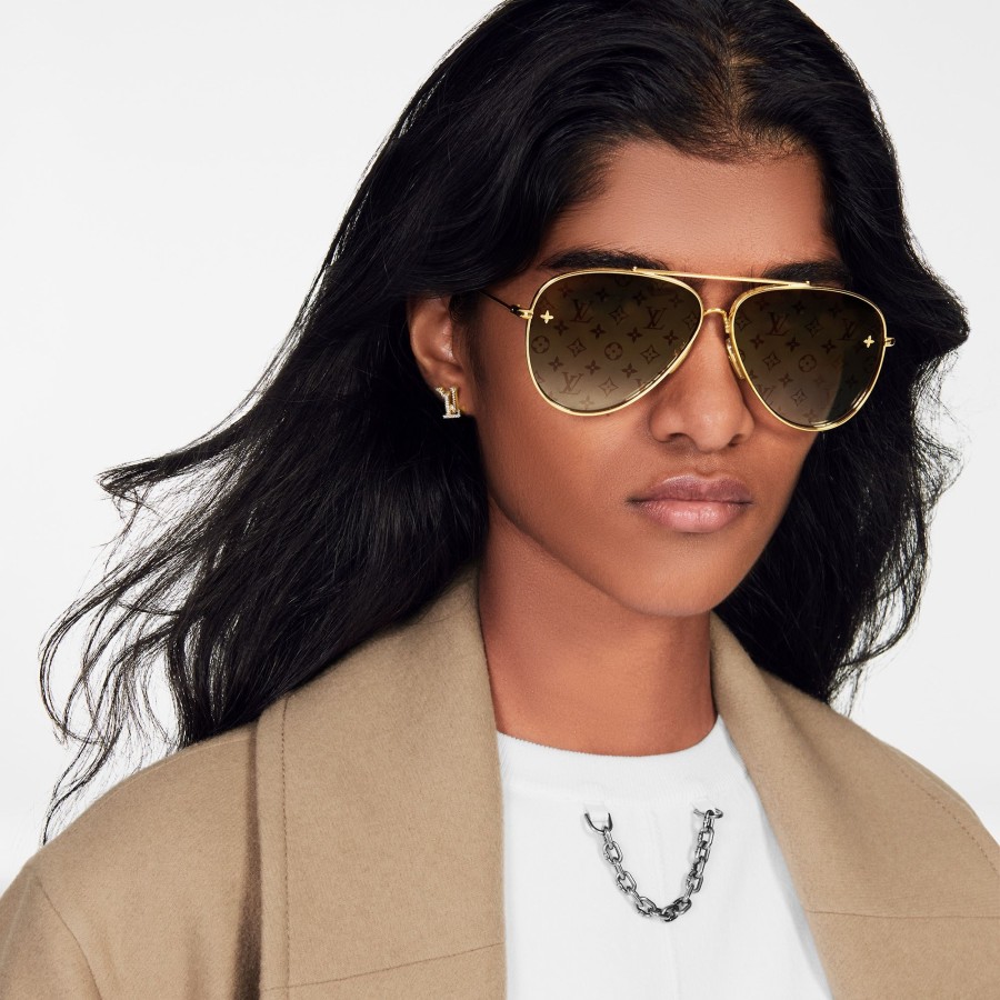 Women Louis Vuitton Sunglasses | The Lv Pilot Sunglasses